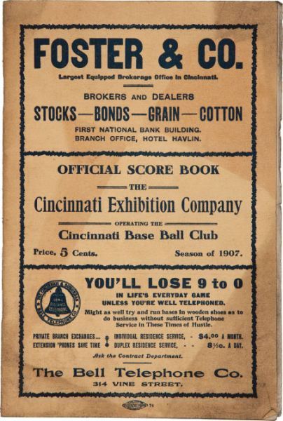 1907 Cincinnati Reds